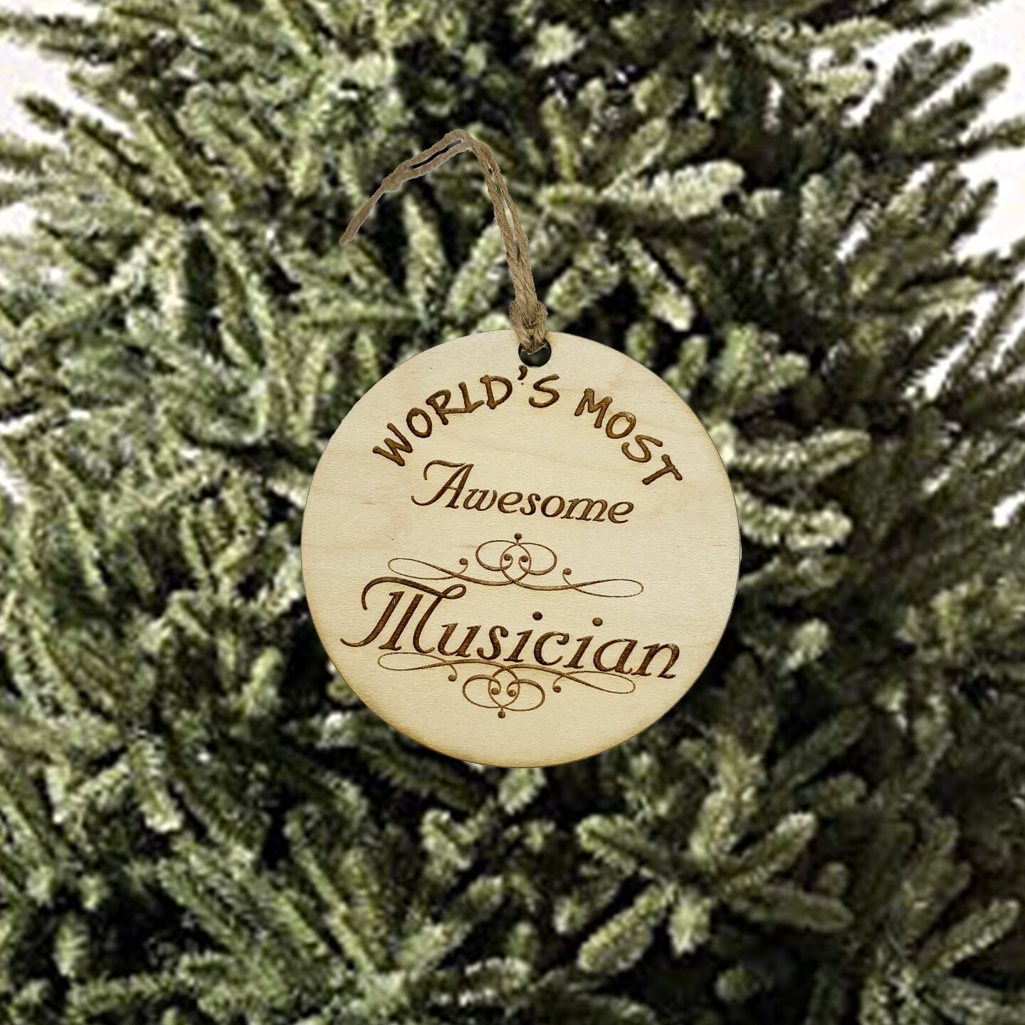 Worlds most Awesome Musician - Ornament Worlds most Awesome Musician - Ornament