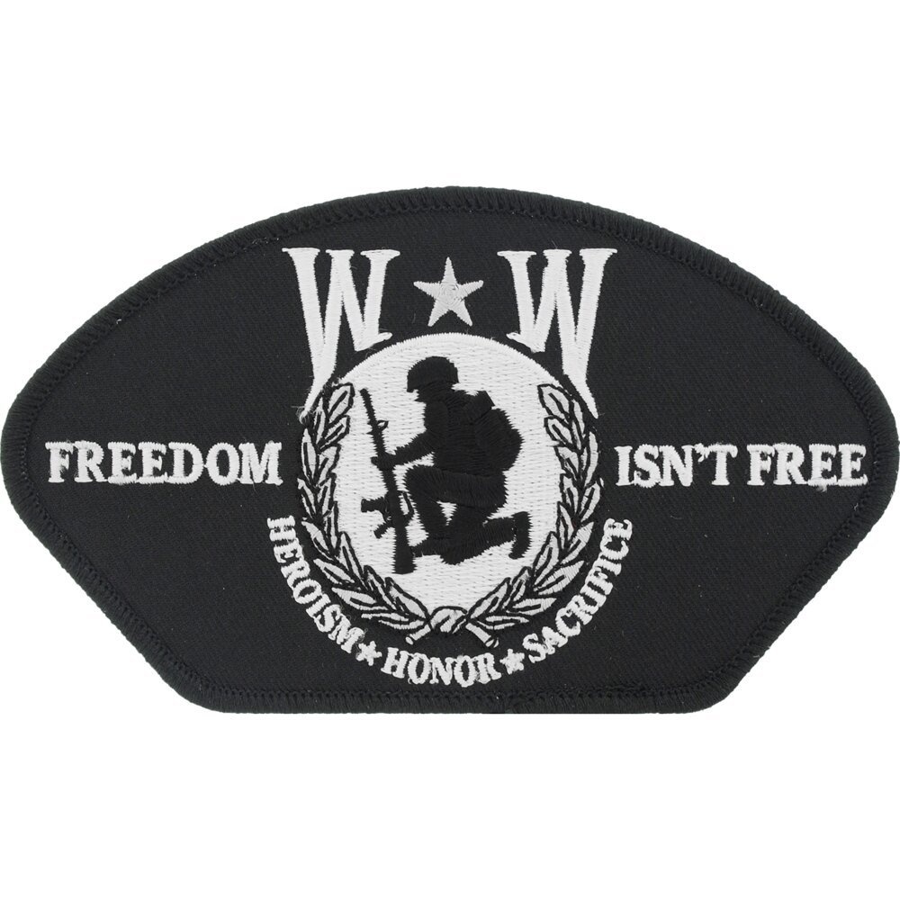 EagleEmblems PM1670 Patch-Wounded Warrior (3x5.25&#x27;&#x27;)