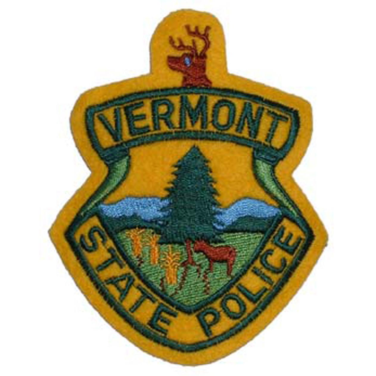Vermont State Police Patch 3&#x22; - Pack of 2