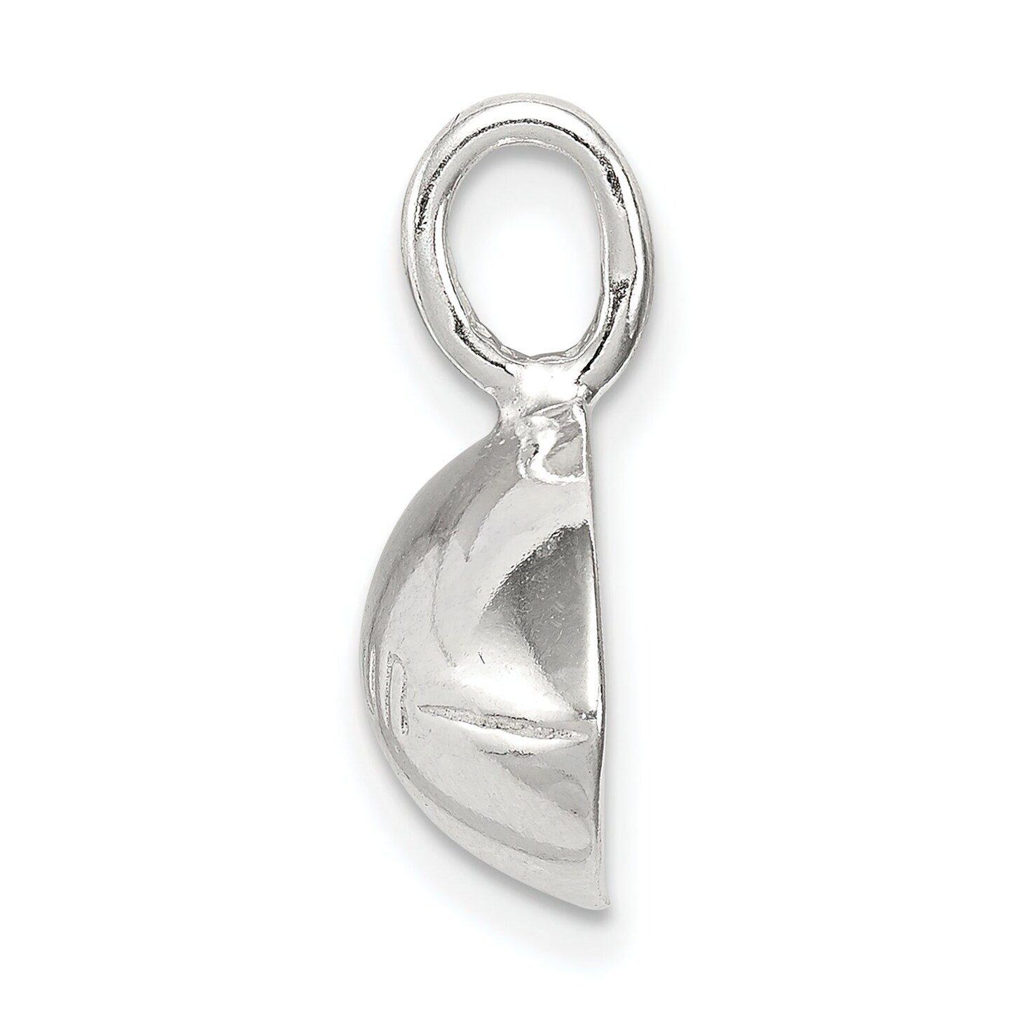 Sterling Silver Football Charm Pendant Sports Jewelry