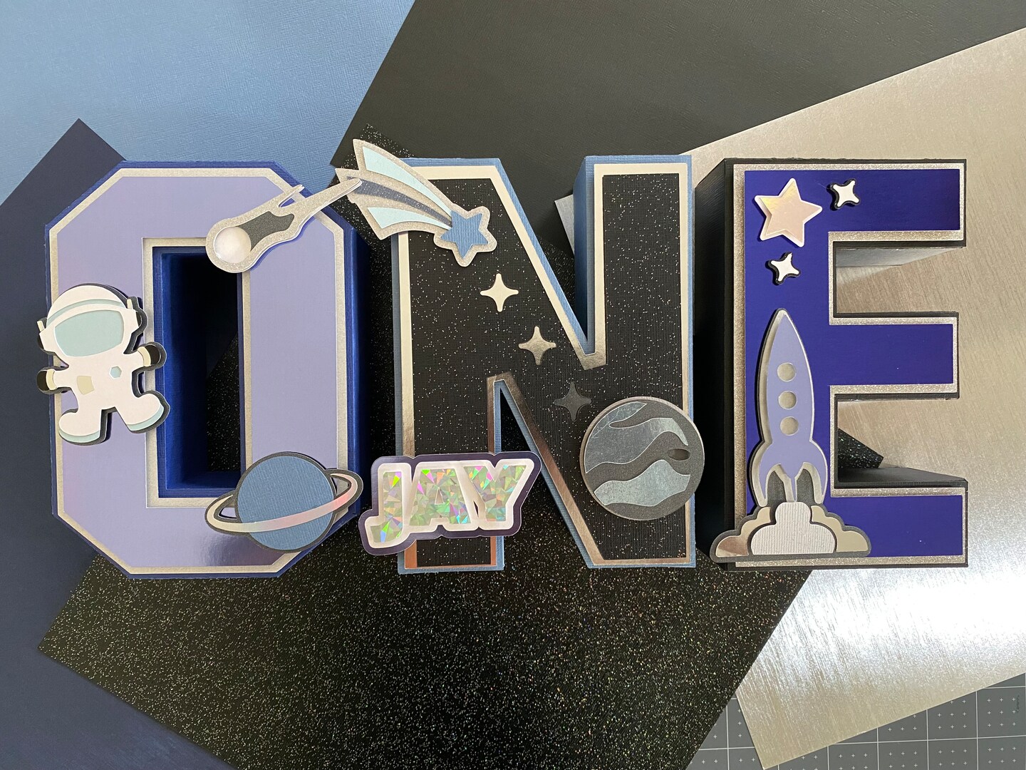 3D letters-ONE, one year old baby | MakerPlace by Michaels