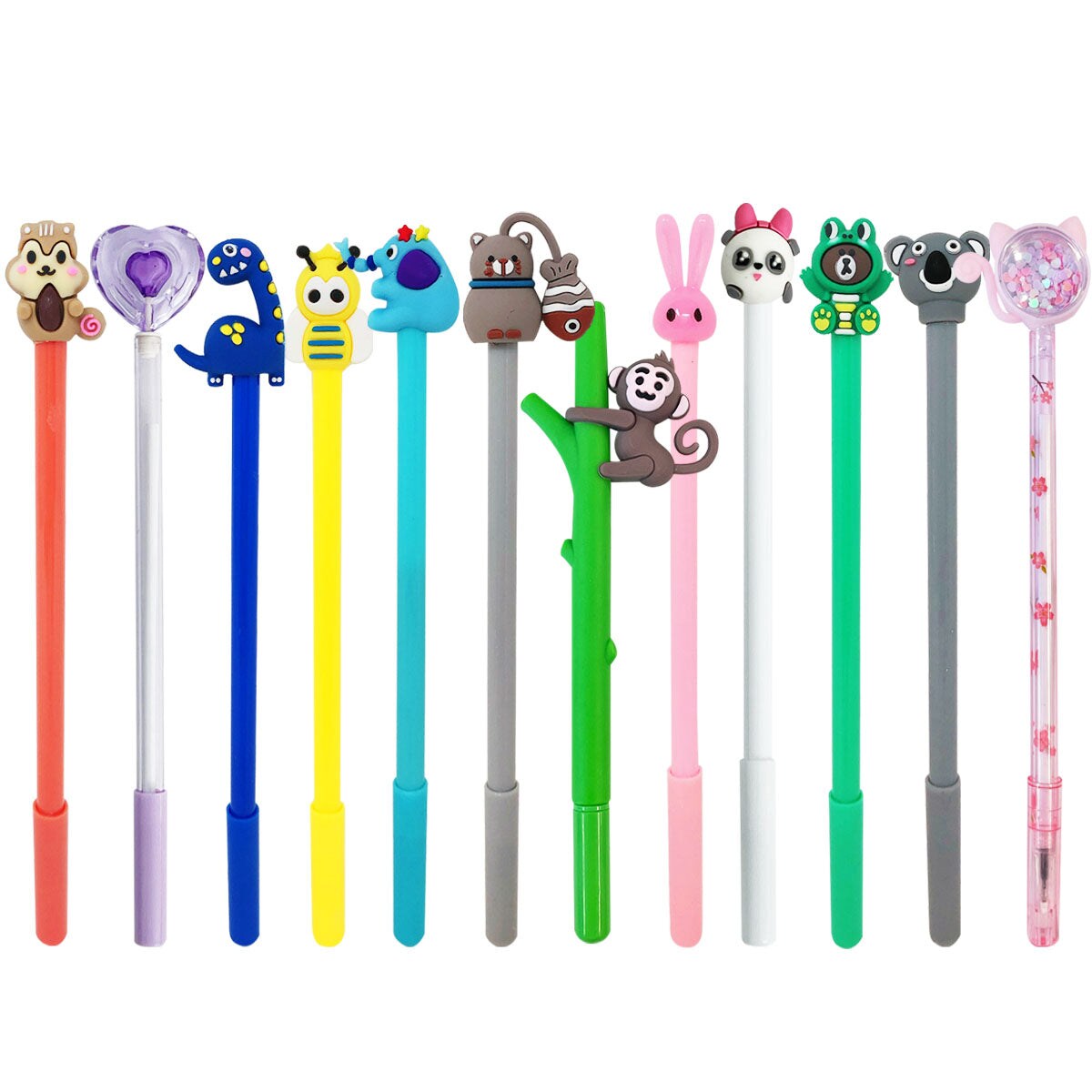Wrapables Gel Pens School Office Supplies (12 pack)