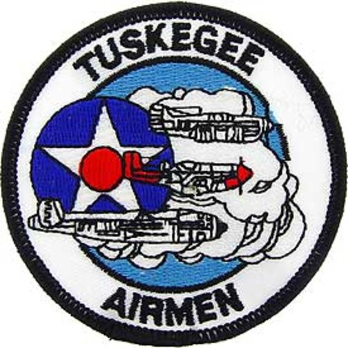 U.S. Air Force Tuskegee Airmen Patch Blue &#x26; White 3&#x22;