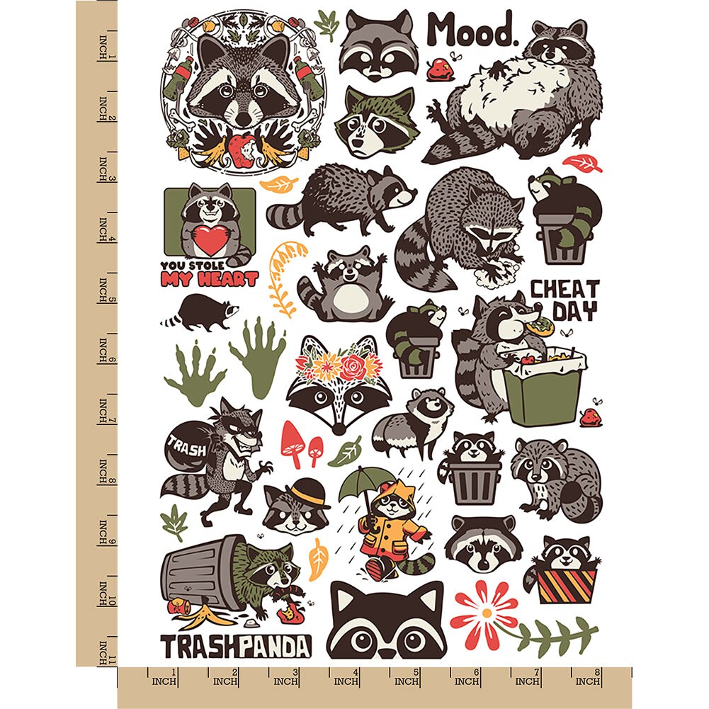 Tattoo Ticket - Raccoon - Christa's Ko-fi Shop - Ko-fi ❤️ Where creators  get support from fans through donations, memberships, shop sales and more!  The original 'Buy Me a Coffee' Page.