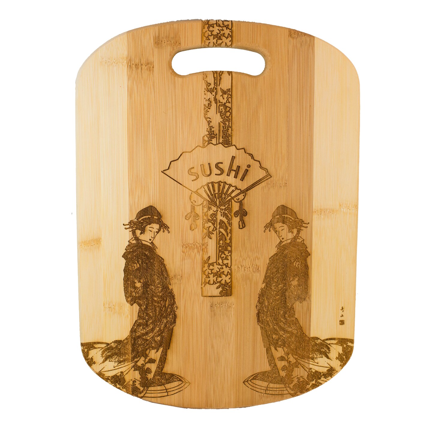 Sushi Cutting Board 14''x9.5''x.5'' Bamboo Sushi Cutting Board 14''x9.5''x.5'' Bamboo