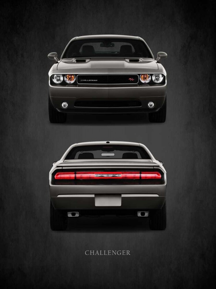 Dodge Challenger RT Poster Print by Mark Rogan # RGN114407