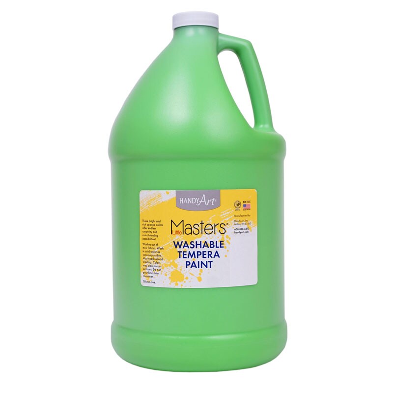 Little Masters&#xAE; Washable Tempera Paint, Light Green, Gallon