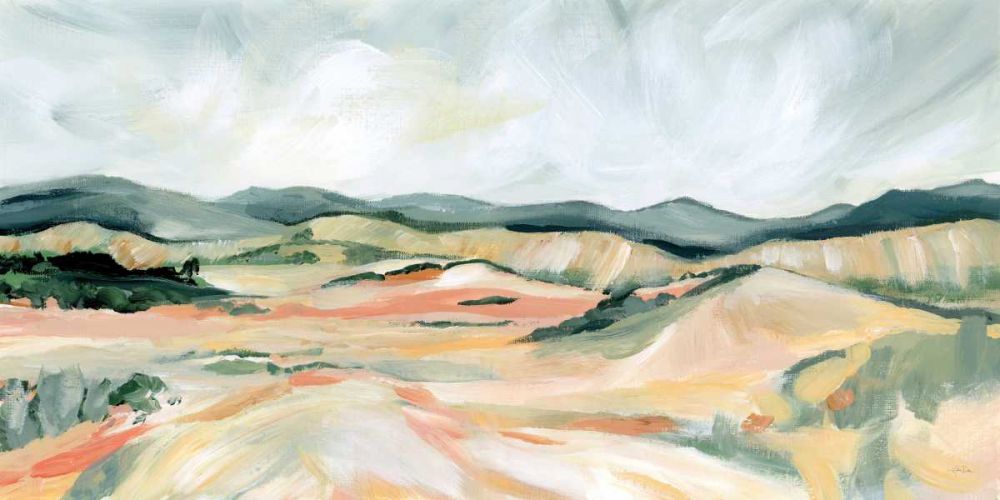 Vermillion Landscape III by Katrina Pete - Item # VARPDX67214