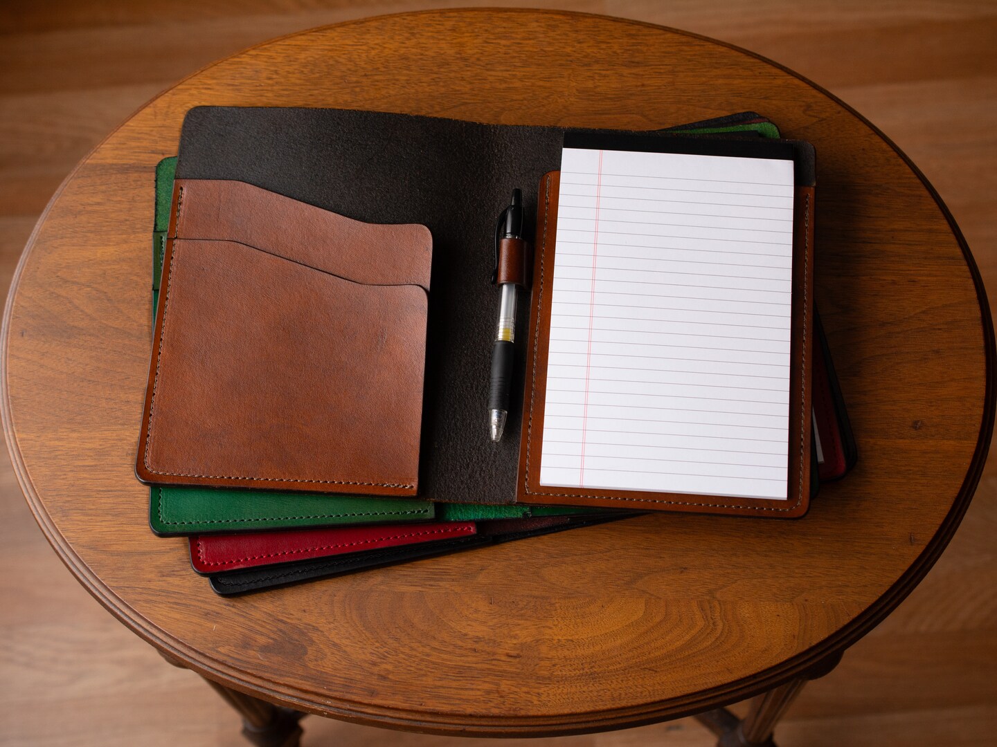 Leather Folio for 5 x 8 Top Bound Legal Pad