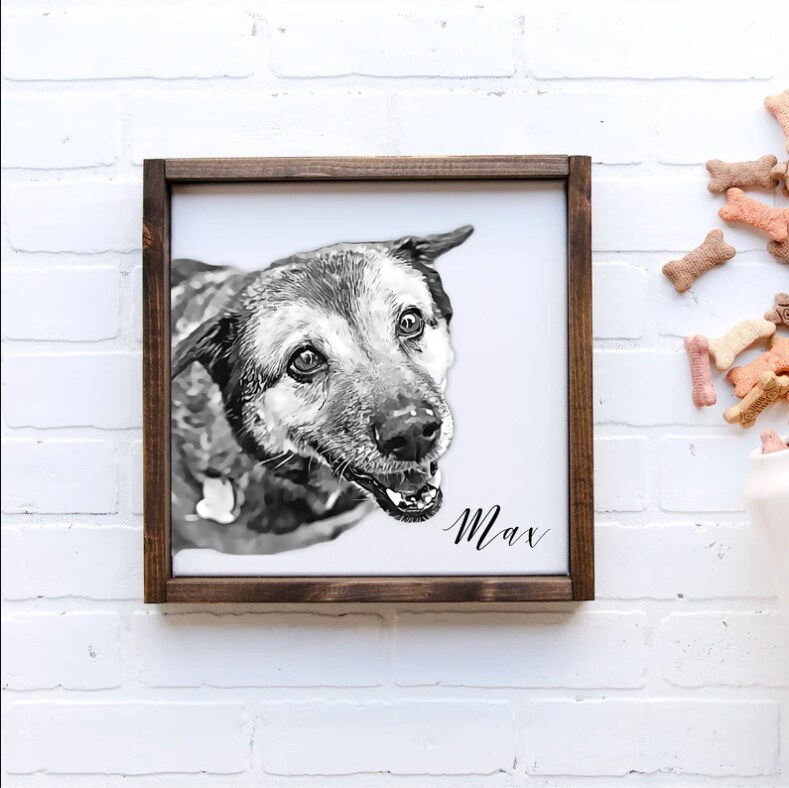 Watercolor original Custom pet painting Dog painting Custom pet portrait Dog memorial dog lovers gift deals Pet portrait painting