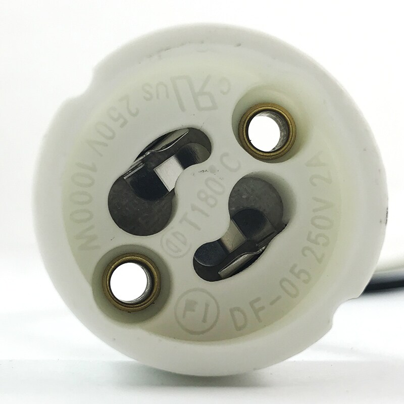 Flange Adapter from GU10 twist lock base to E26 Medium Screw Socket