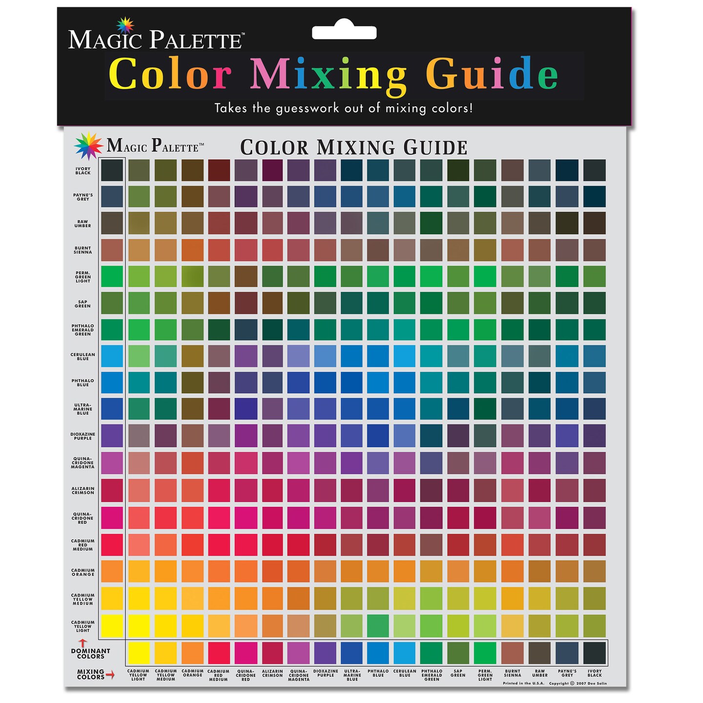 Magic Palette Personal Color Mixing Guide | Michaels
