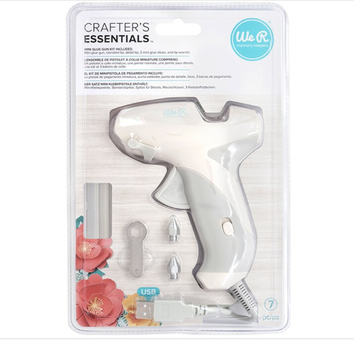TOOLS - We R Memory Keepers - USB POWER TOOLS - MINI GLUE GUN - 662067