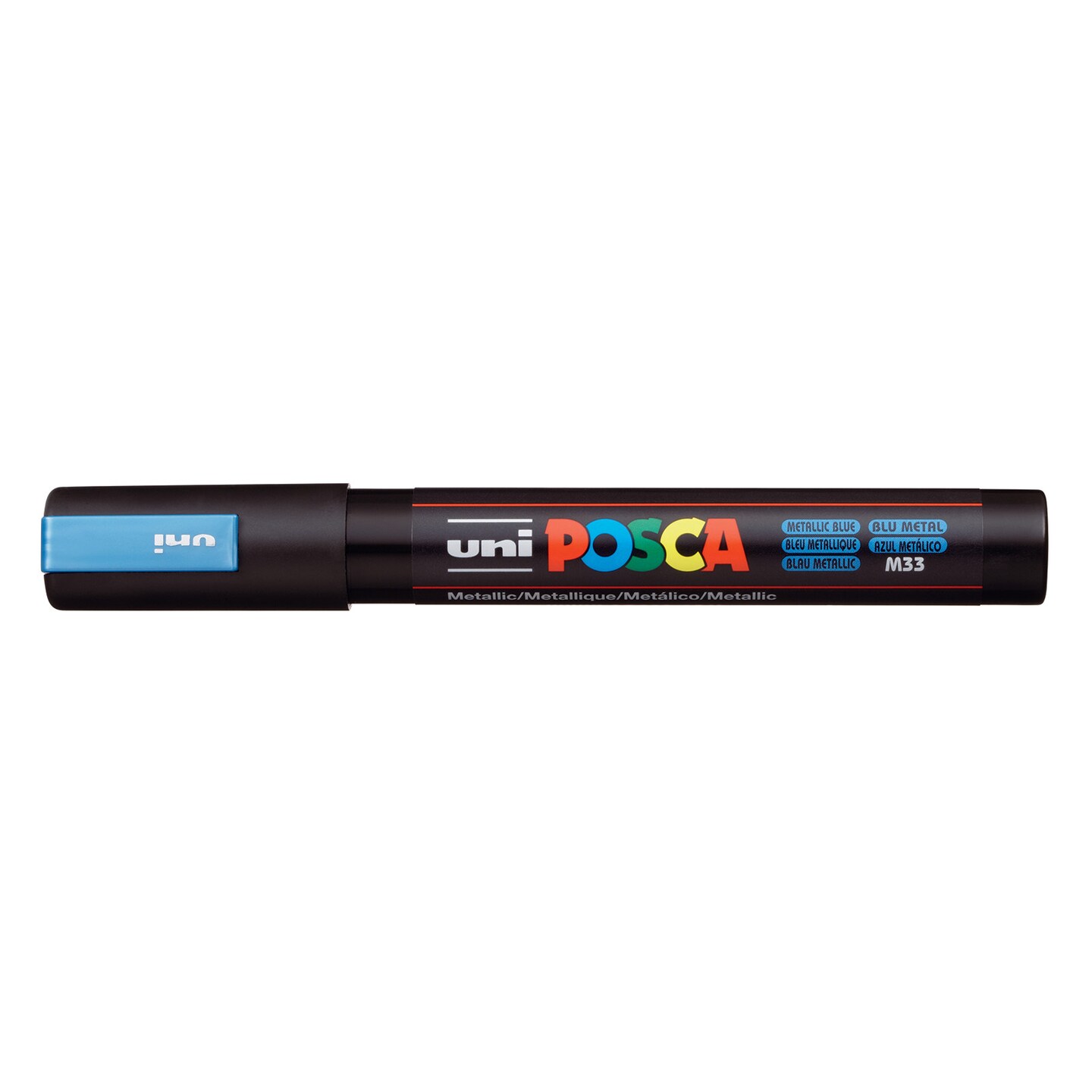 POSCA Paint Marker, PC5M Medium Bullet, Metallic Blue Michaels