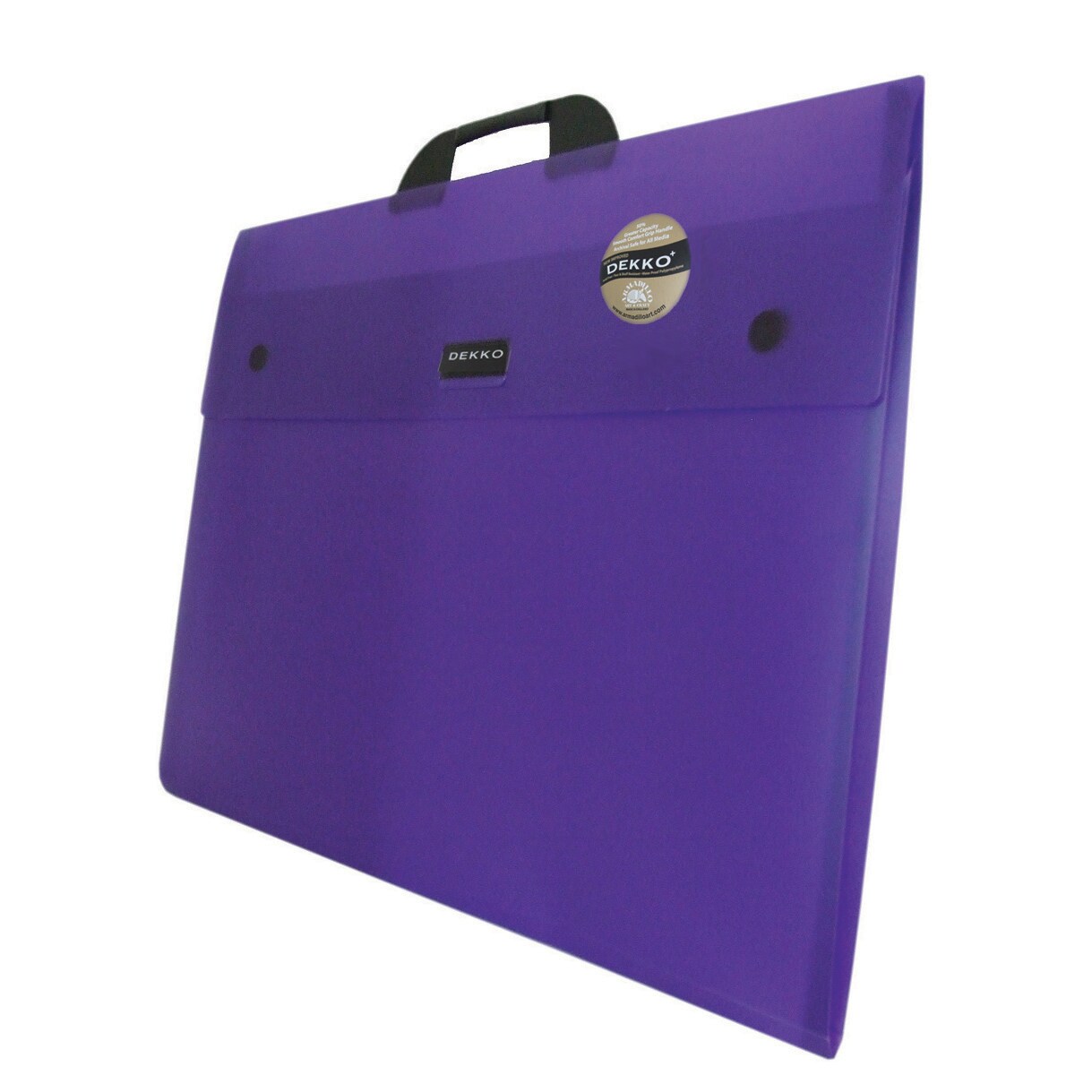 Dekko Translucent Folio, 14&#x22; x 18&#x22;, Neon Purple