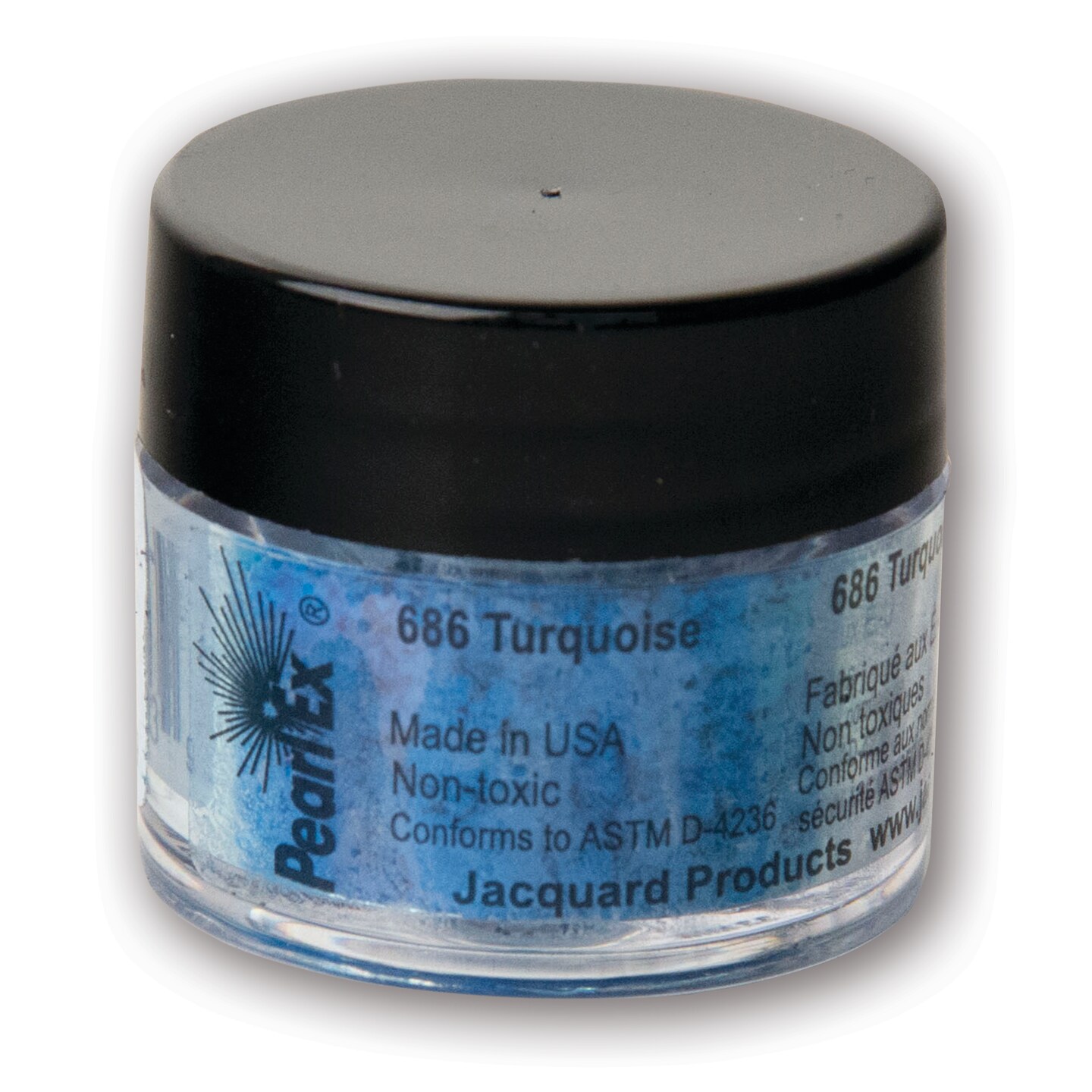 Jacquard Pearl Ex Powdered Turquoise Pigment 3g