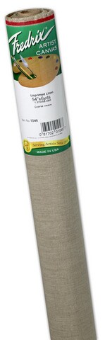 CANVAS ROLL LINEN STYLE 138 9OZ UNPRIMED 54 INCH X 6 YARDS