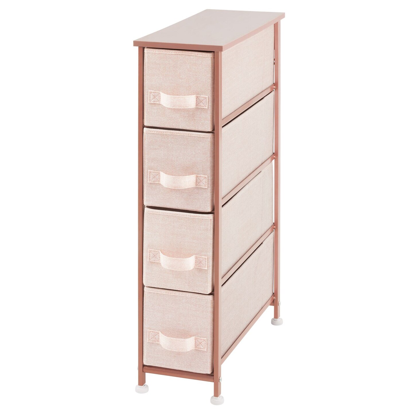 mDesign Narrow Dresser Storage Organizer Tower, 4 Drawers | Michaels