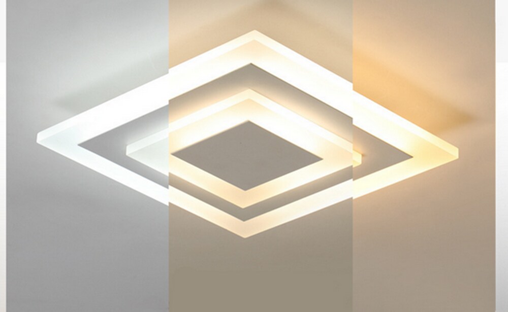 Kitcheniva Square Flush Mount Ceiling Light Fixture