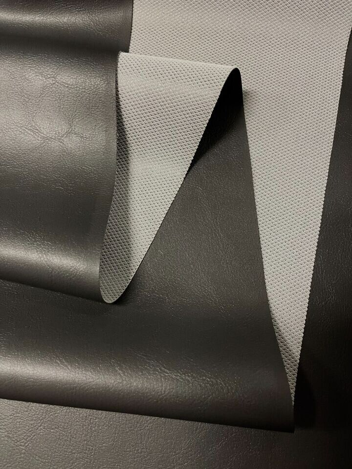 50+ Colors Vinyl Fabric Faux Leather Auto Upholstery 56"Wide Continuous By Yard