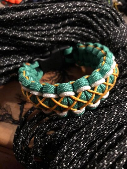 Personalised paracord bracelet clearance