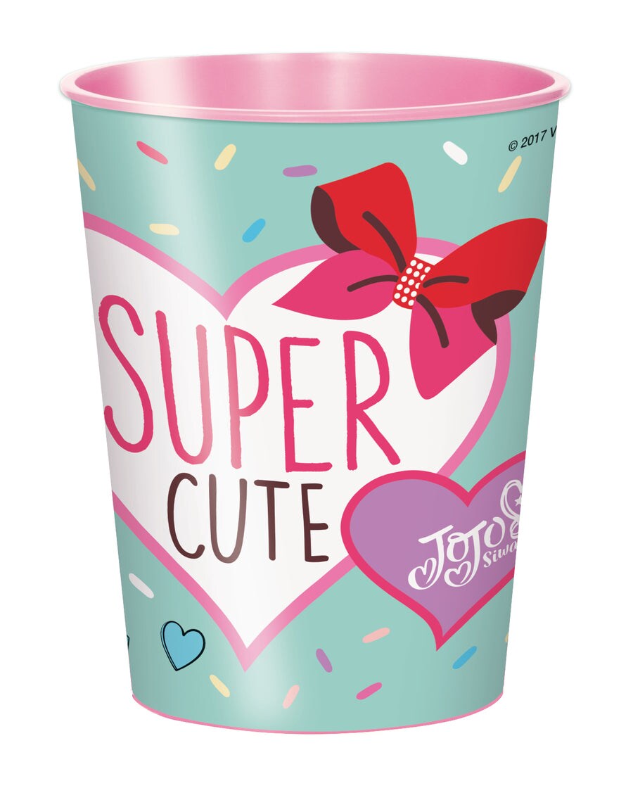 Super Cute JoJo Siwa 16oz Plastic Stadium Cup, 1ct