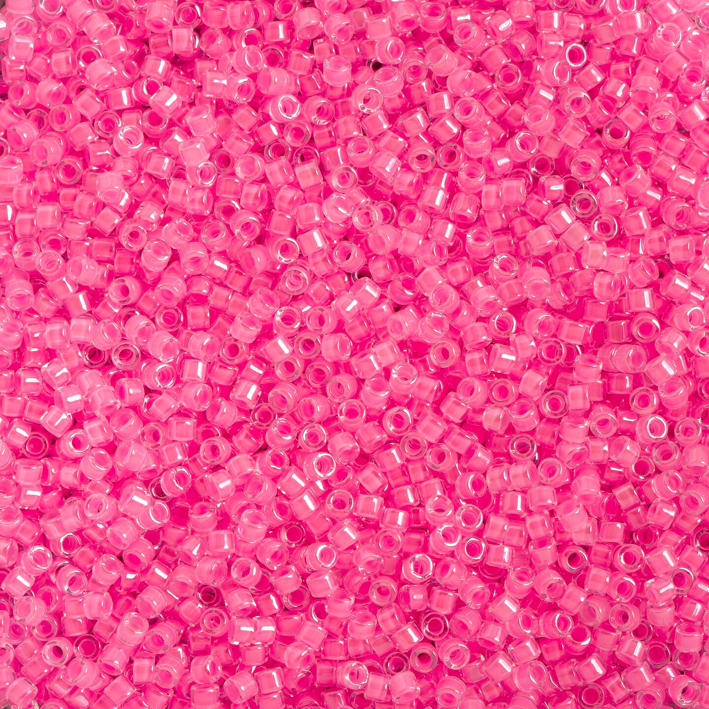 Miyuki Delica 5.2g Luminous Neon Glass Beads, 11/0