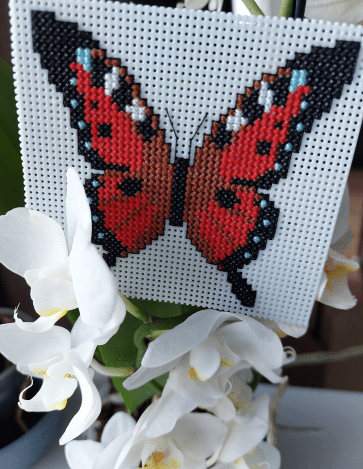 &#x22;Butterflies&#x22; Counted Cross-Stitch Kit