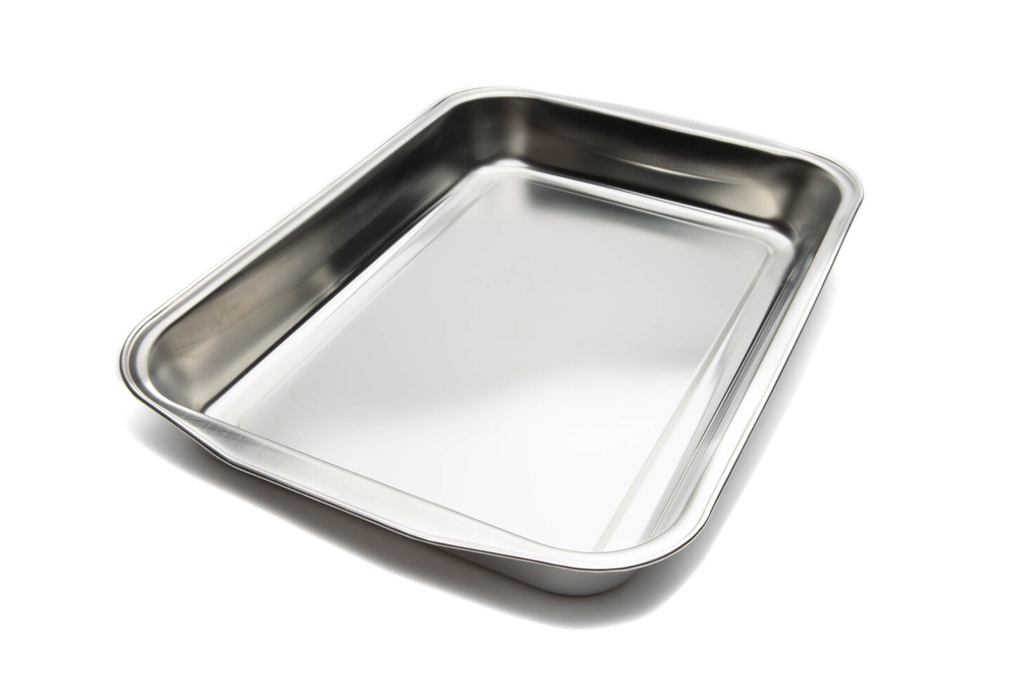 Metallic Stainless Steel Roasting Pan