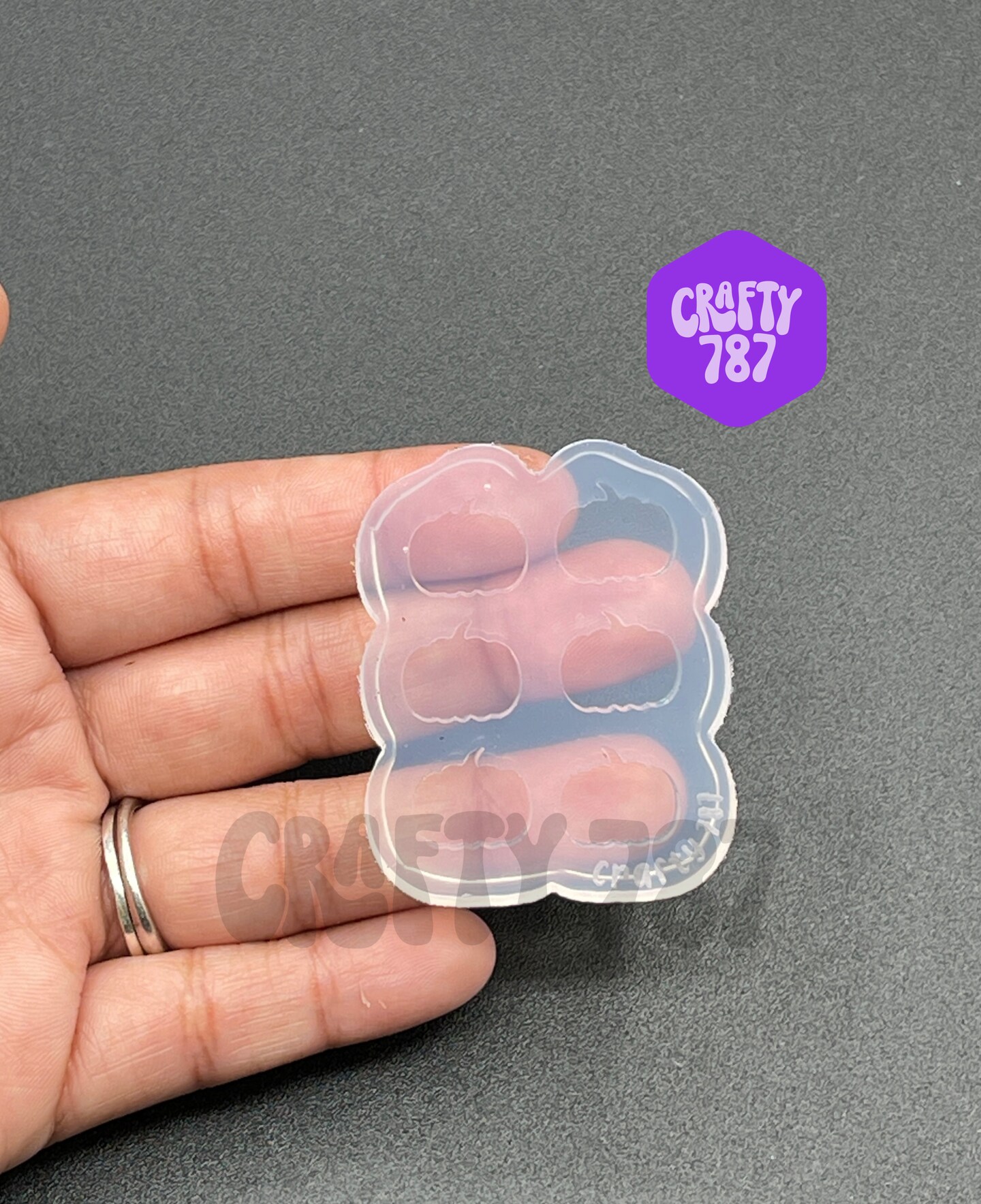 Mini Pumpkin Silicone Mold, Resin Jewelry Mold(d14)