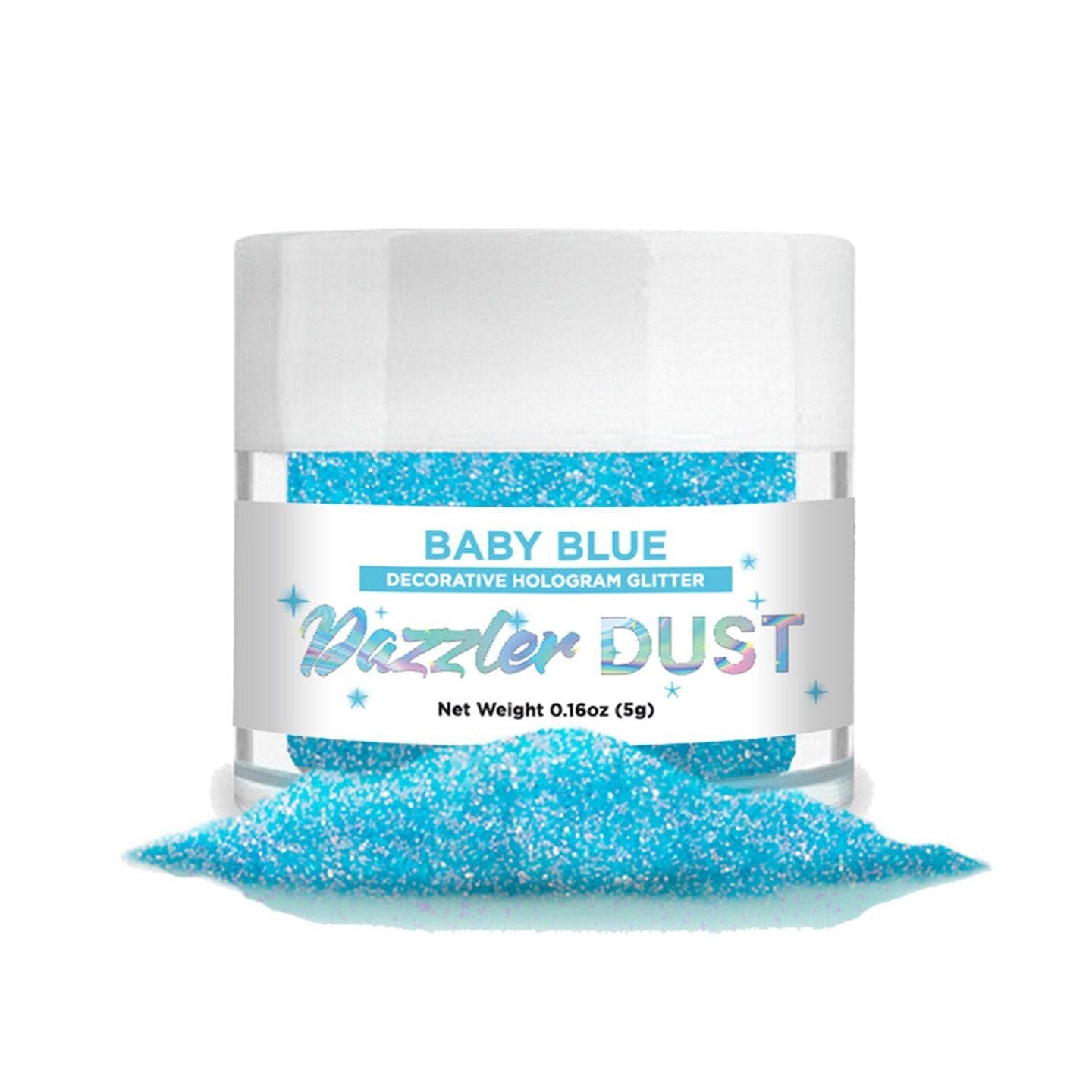 Baby Blue Dazzler Dust&#xAE; 5 Gram Jar