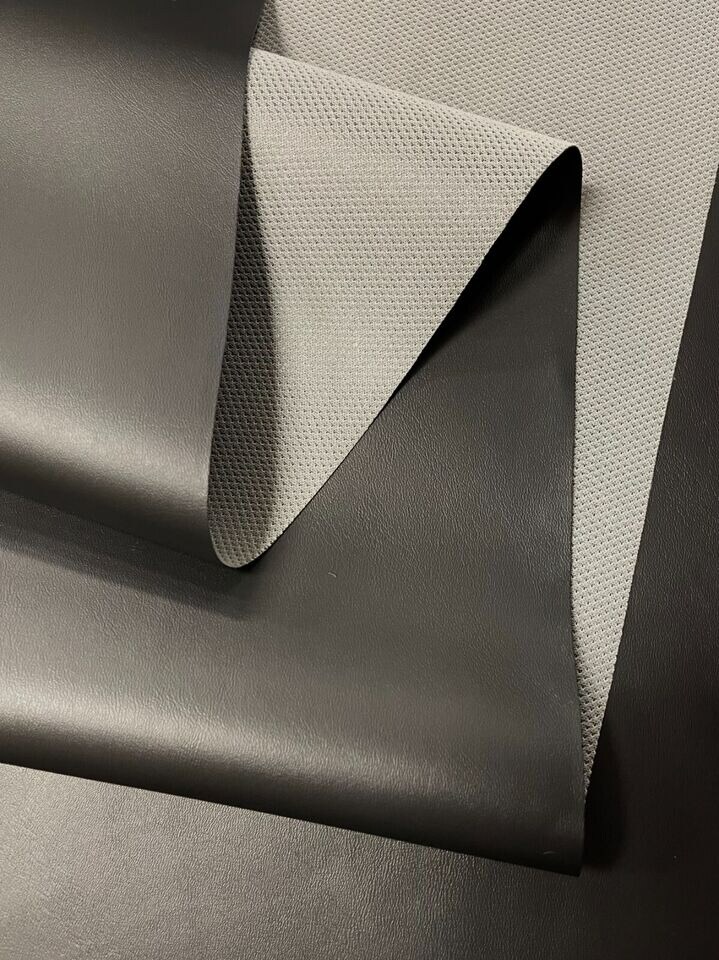 50+ Colors Vinyl Fabric Faux Leather Auto Upholstery 56"Wide Continuous By Yard