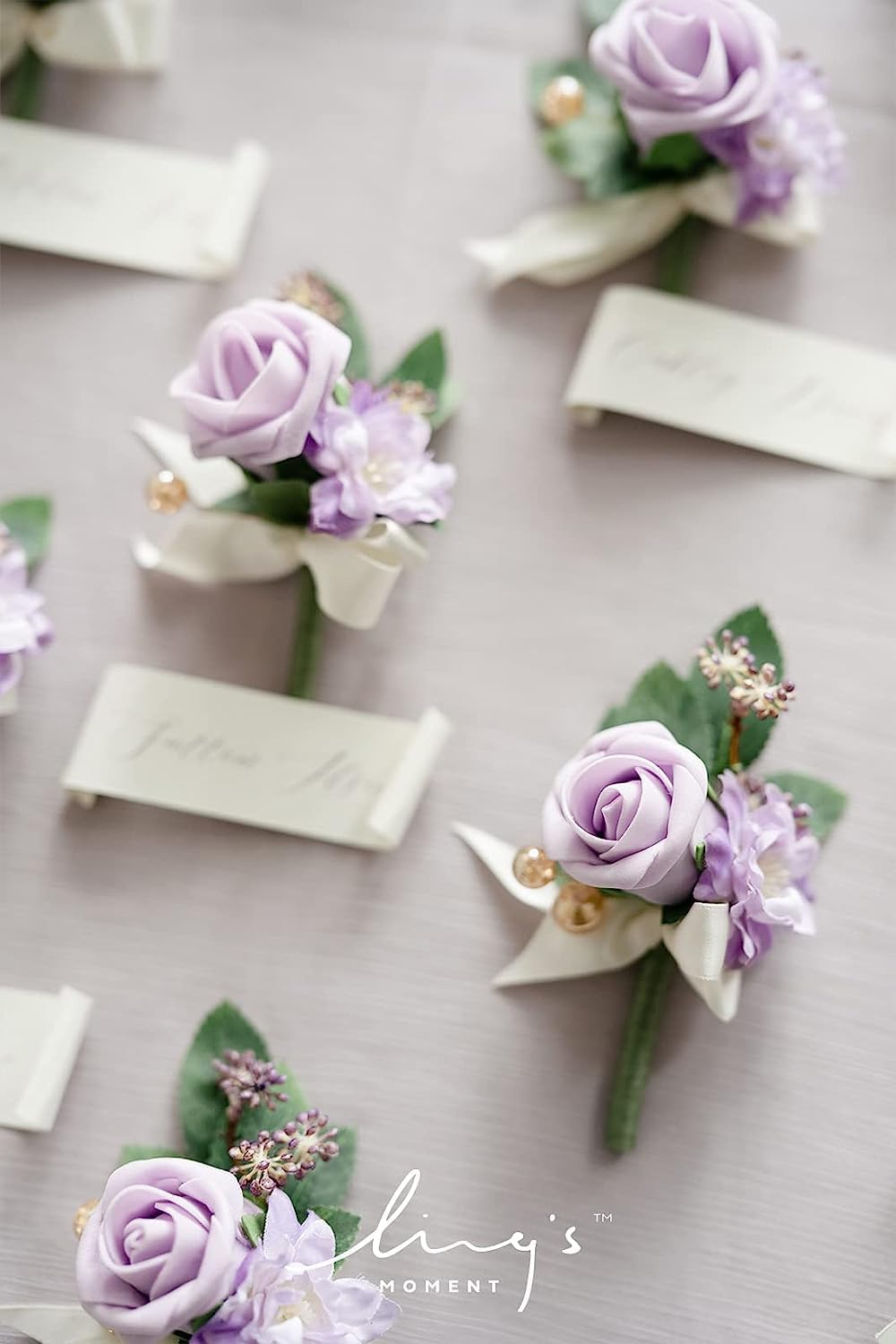 2 Inches Natural Rose Head for DIY Decorations Set of 24