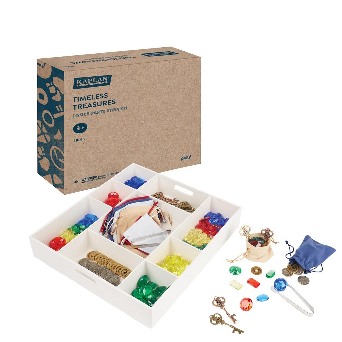 Kaplan Early Learning Company Timeless Treasures: Loose Parts STEM Kit