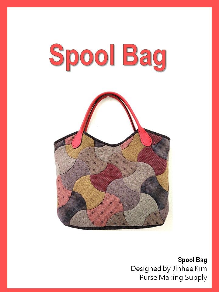 DIY Bag Making Pattern - Spool Bag