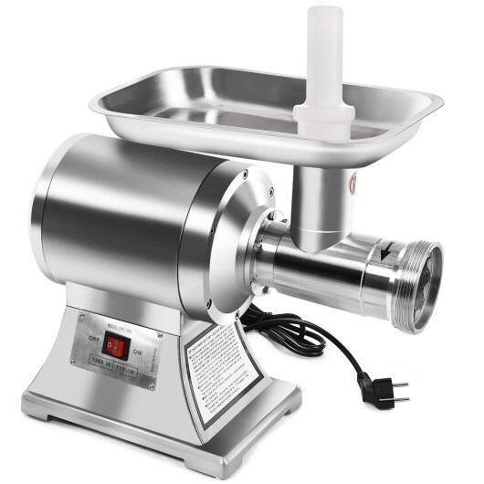 1100W Stainless Steel Heavy Duty #22 Electric Meat Grinder