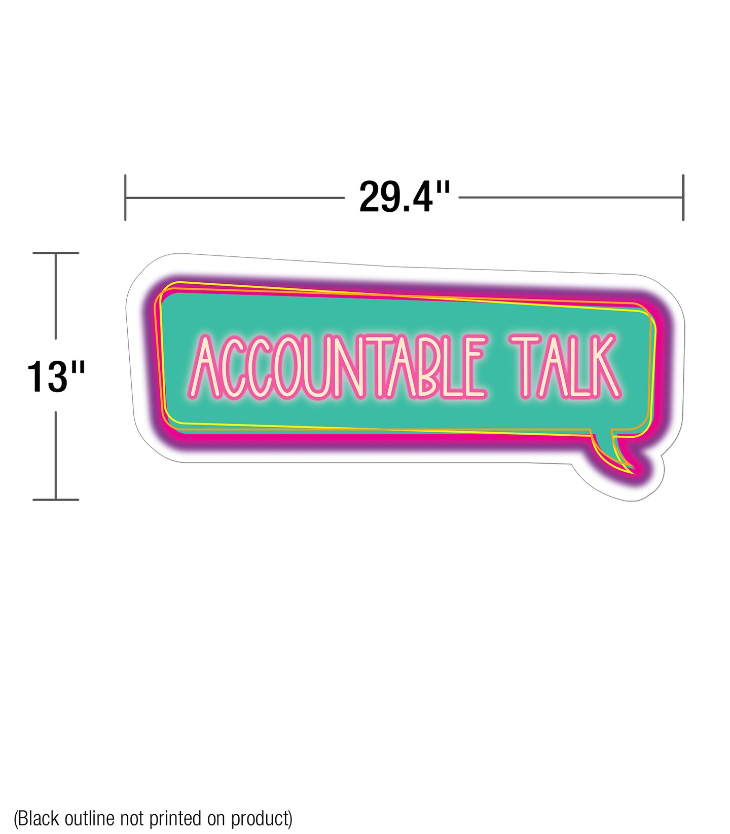 Carson Dellosa Accountable Talk Bulletin Board Set&#x2014;Sentence Stem Speech Bubbles and Category Topic Signs for Group Discussions and Social-Emotional Learning, Homeschool or Classroom D&#xE9;cor (31 pc)