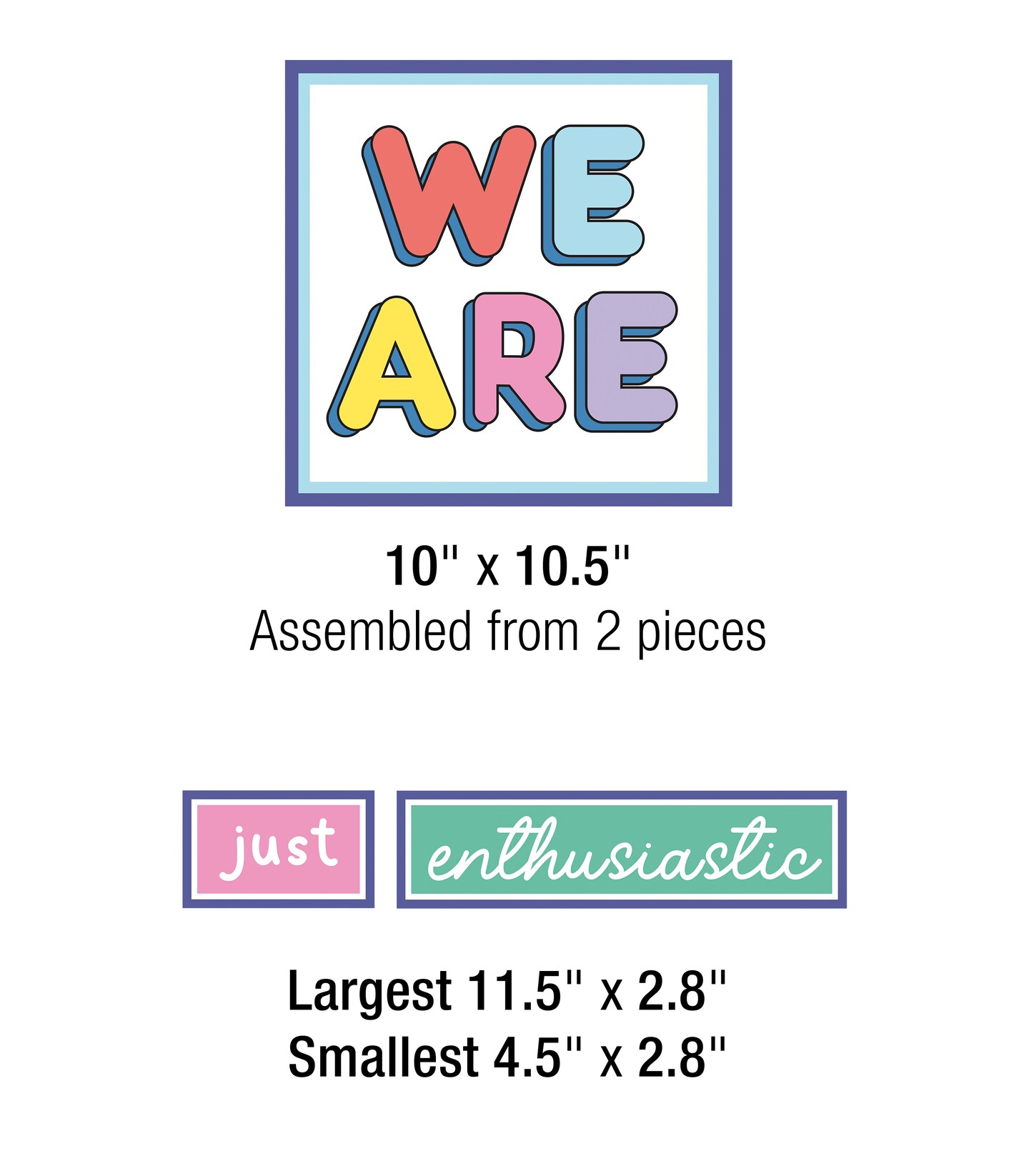 Carson Dellosa We Stick Together 52 pc Bundle Motivational Bulletin Board Set, Positive Affirmations and Reproducible Social Emotional Learning Activities, Growth Mindset Classroom Decor