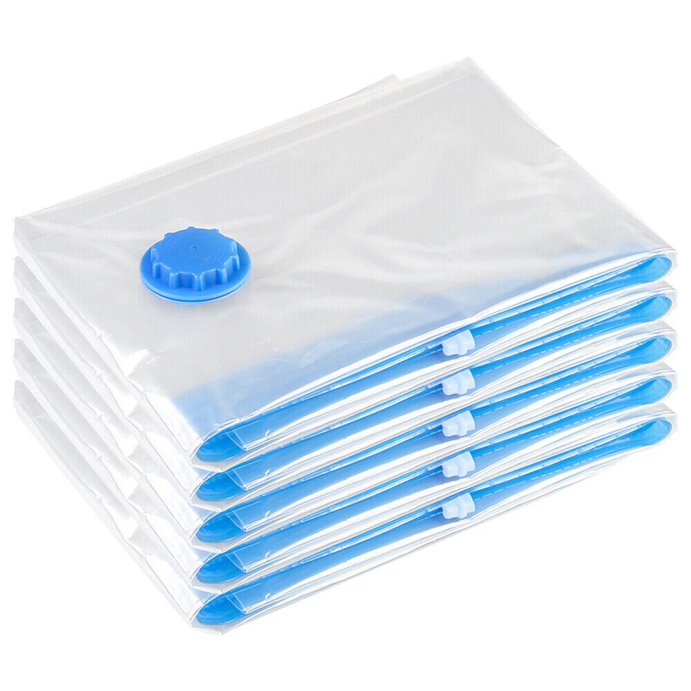 Vacuum Storage Bags Space Saver Hoover Compression for Travel Triple Seal