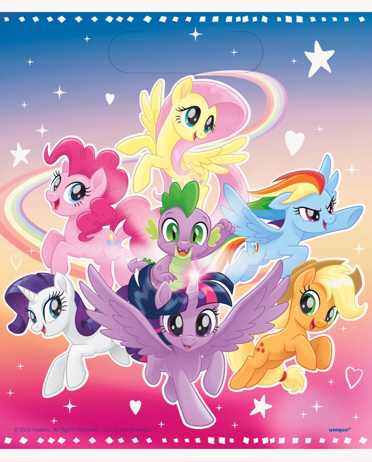My Little Pony Loot Bags, 8ct