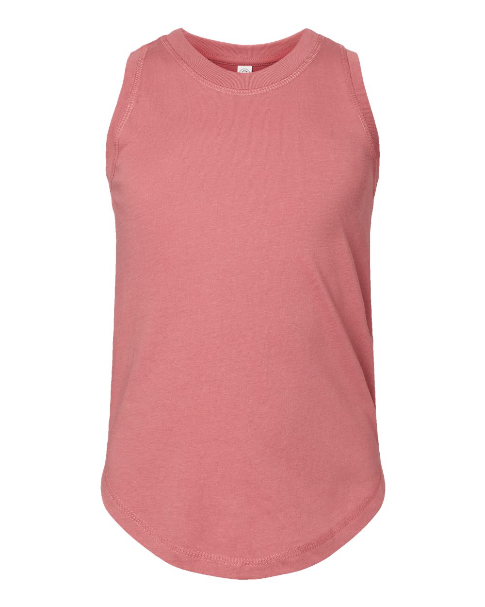 LAT® Girls' Relaxed Fine Jersey Crewneck Sleeve less Tank - 2692