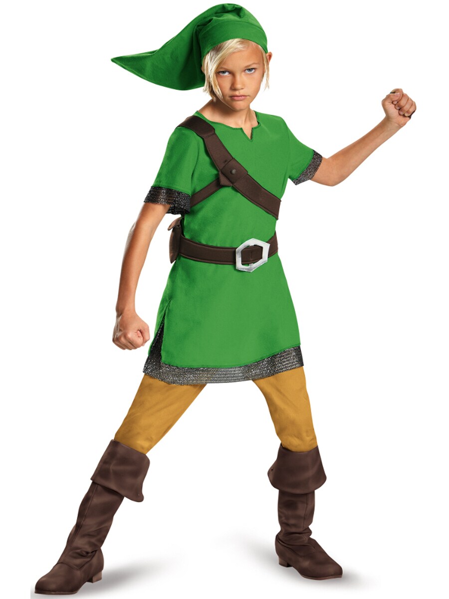 Childs Link The Legend of Zelda Elf Classic Boys Costume