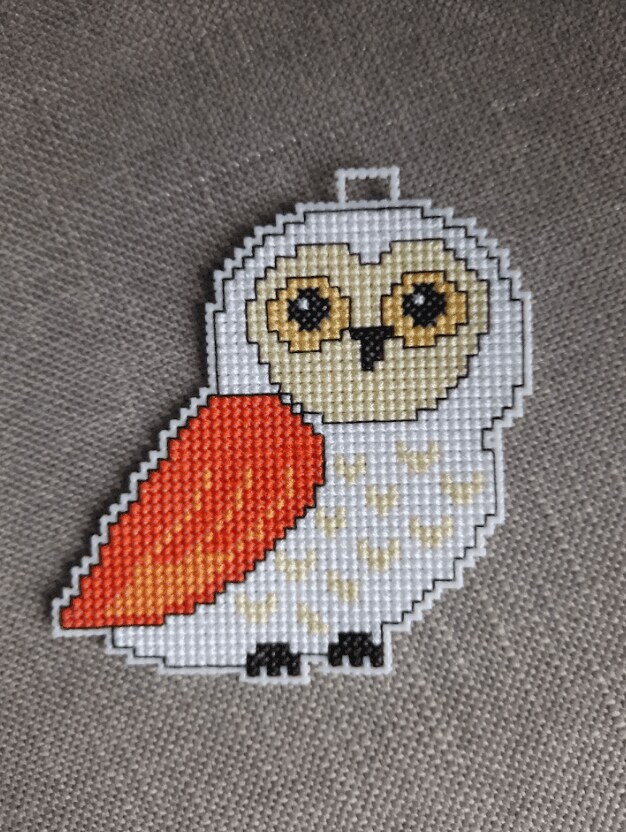 &#x22;Owls&#x22; Counted Cross-Stitch Kit