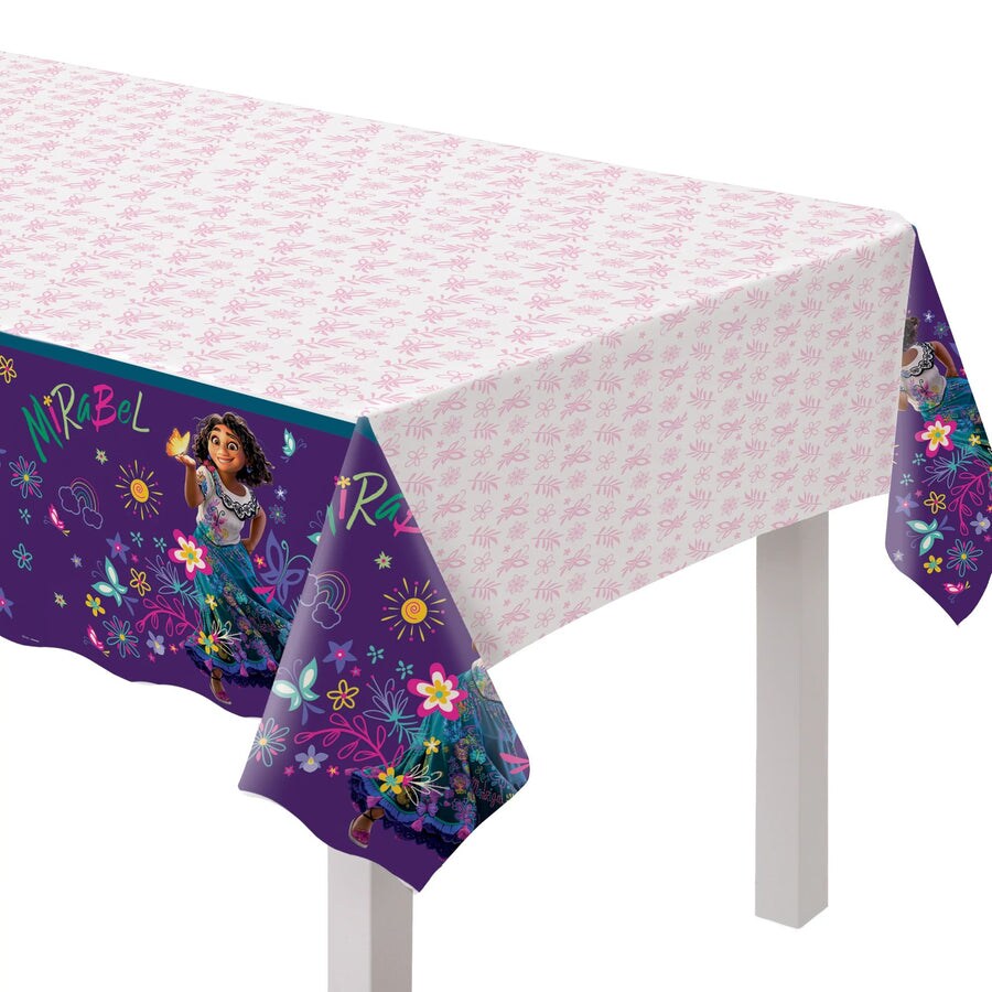 Encanto Plastic Table Cover, 54&#x22; x 96&#x22;, 1ct