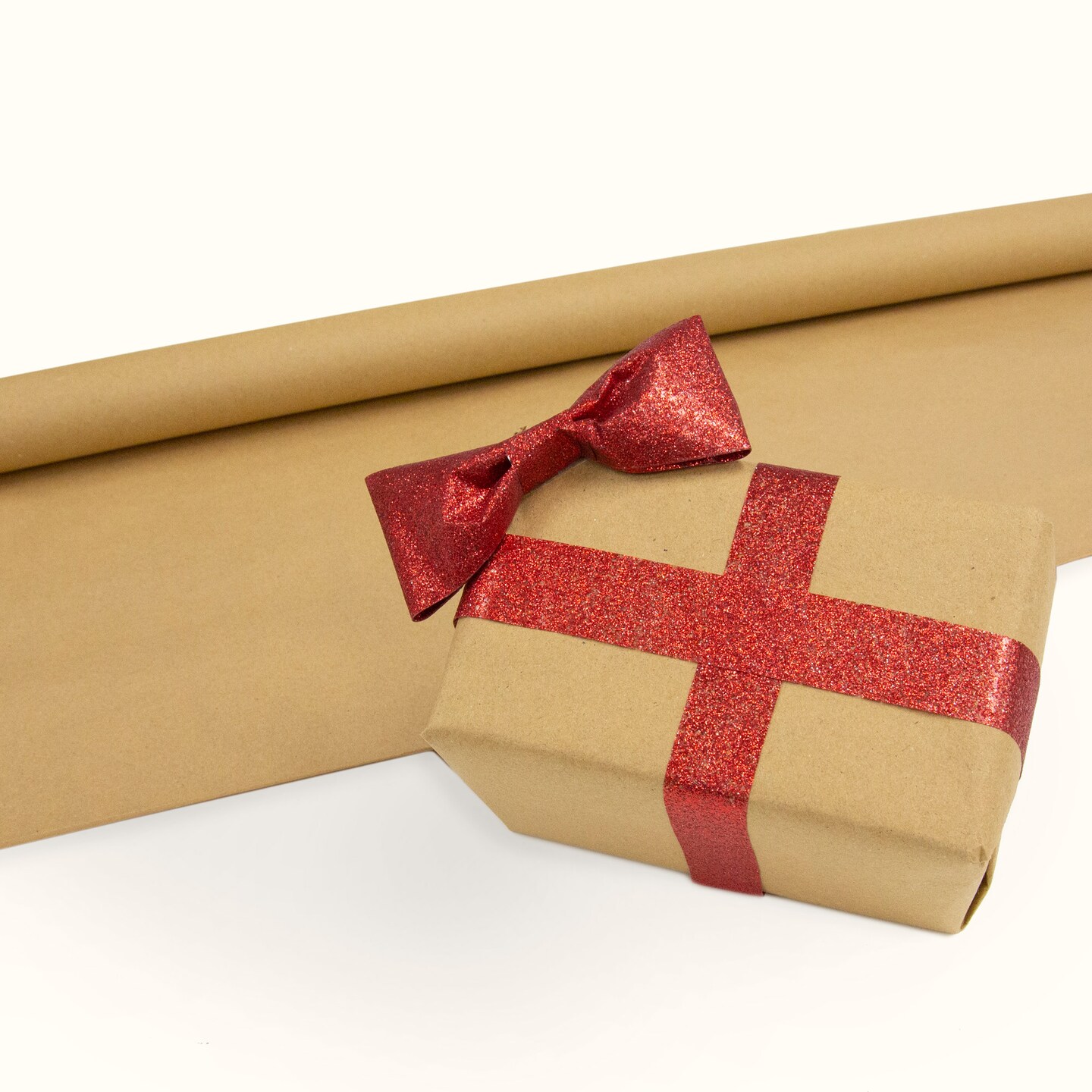 BAZIC 30&#x22; X 14 ft. All-Purpose Natural Kraft Wrap Paper Roll
