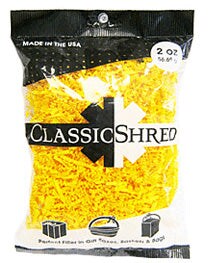Yellow Paper Shred 2oz
