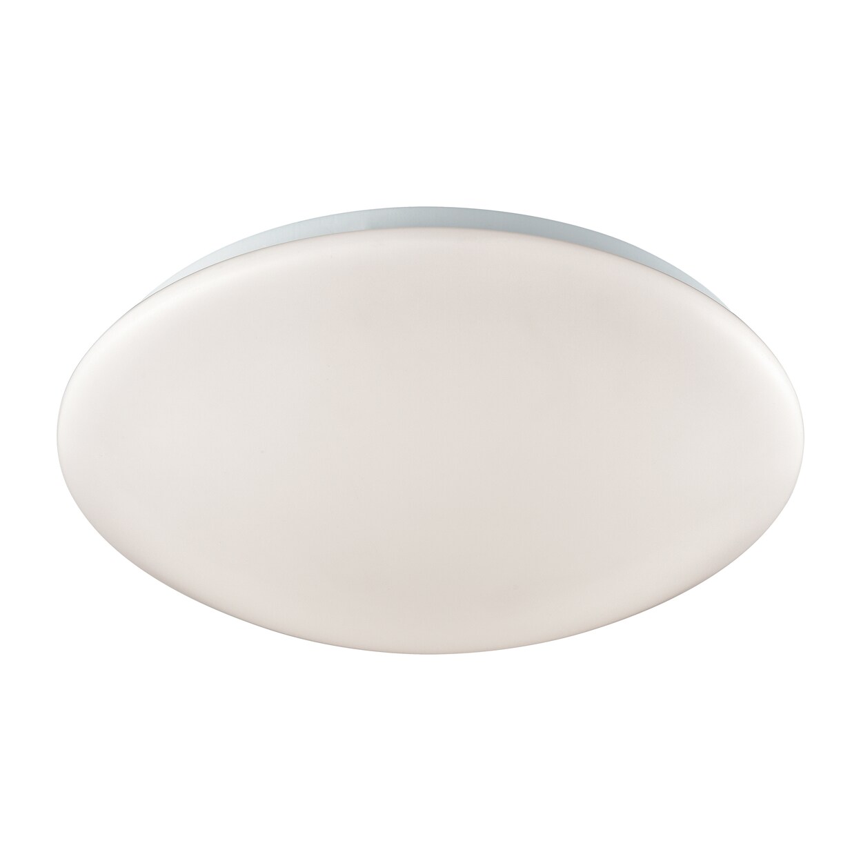 Kalona 13 Wide 1-Light Flush Mount - White