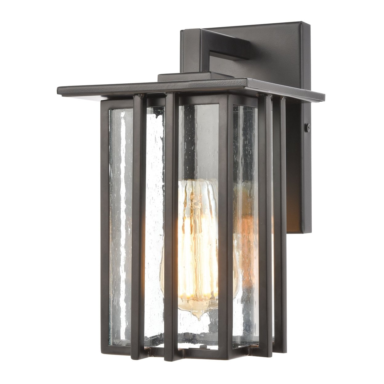 Radnor 10 High 1-Light Outdoor Sconce - Matte Black