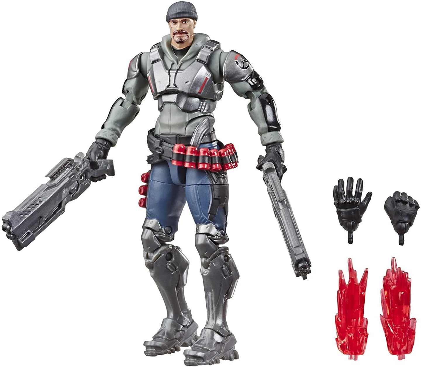 Overwatch Ultimates 6 Inch Action Figure | Blackwatch Reyes