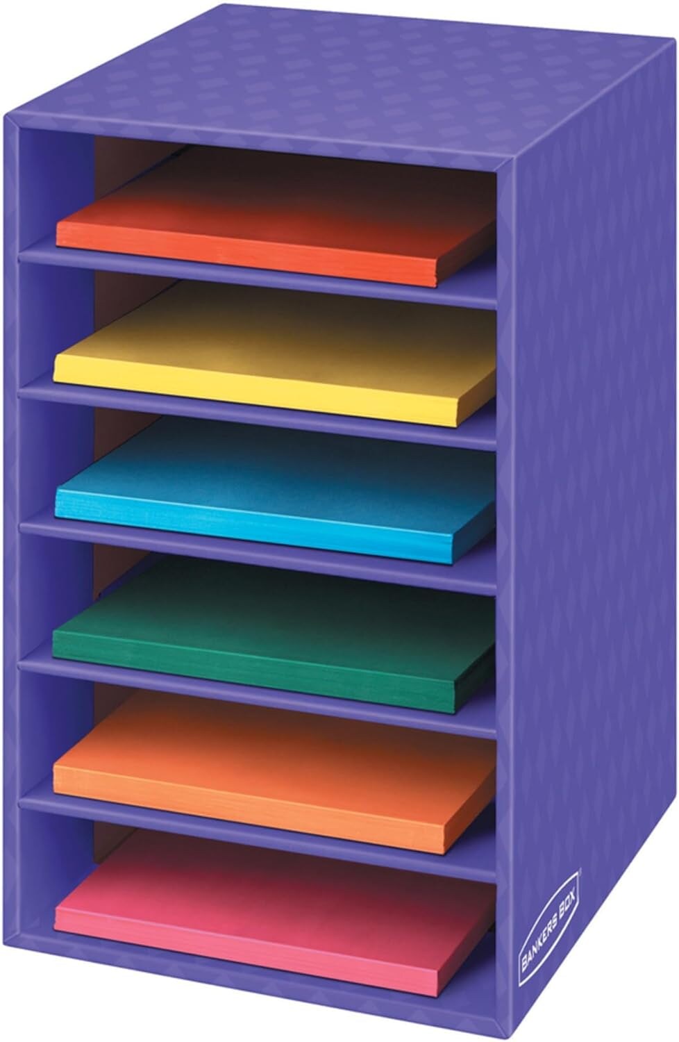 1 Pack Classroom 6 Shelf Organizer File Sorter 18&#x22;H X 12&#x22;W X 13 1/4&#x22;D